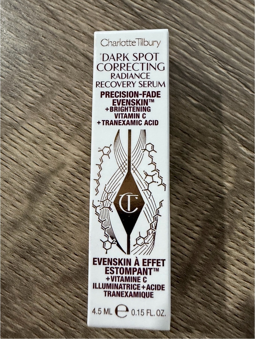 Charlotte Tilbury Dark Spot Correcting Radiance Recovery Serum 4.5 ml NEW